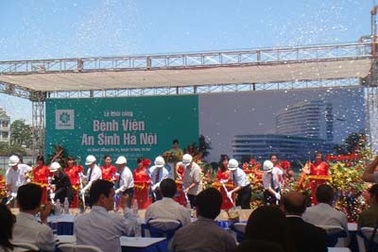 Khởi công bệnh viện 500 giường ở Mễ Trì