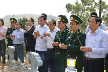 Xuân về trên vùng đất thiêng