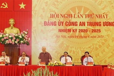 Ba lãnh đạo chủ chốt tham gia Đảng ủy Công an Trung ương
