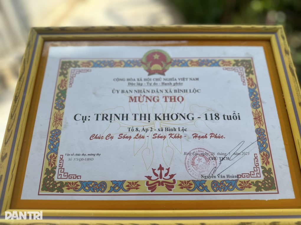 Cụ bà 119 tuổi có phải thọ nhất Việt Nam lúc này? - 3 Cụ bà 119 tuổi có phải thọ nhất Việt Nam lúc này? - 3