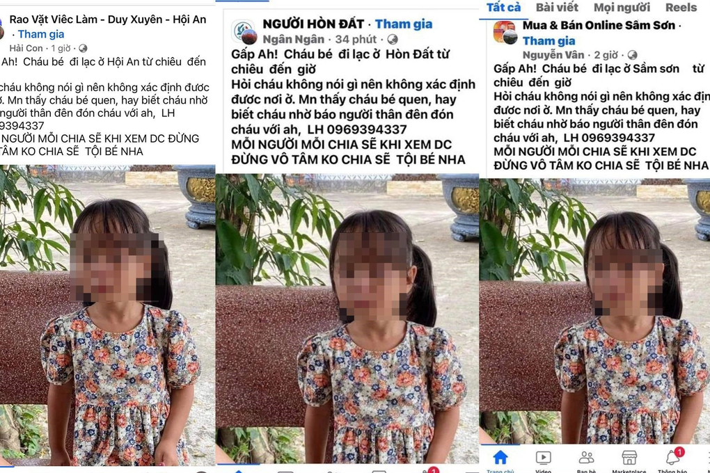 Công an bác thông tin bé gái 4-5 tuổi đi lạc ở Hội An - 1 Công an bác thông tin bé gái 4-5 tuổi đi lạc ở Hội An - 1