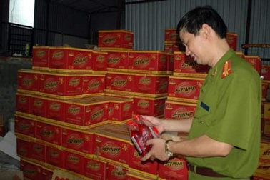 Nước tăng lực = nước giếng khoan + hoá chất công nghiệp