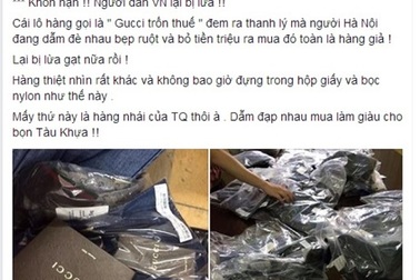 Vụ thanh lý hàng Gucci và Milano giá "bèo": Quản lý thị trường khẳng định là hàng thật