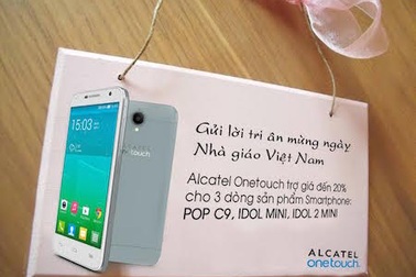 Alcatel công bố chiến lược tài trợ giá tới 20% cho khách hàng