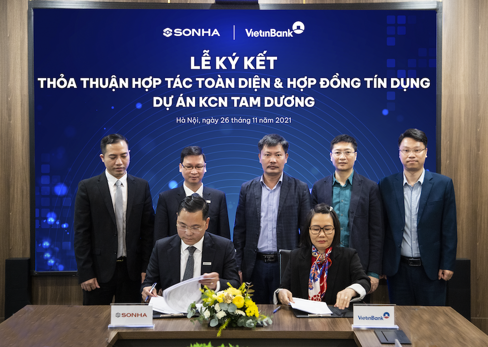 Tập đoàn Sơn Hà và VietinBank ký thỏa thuận hợp tác toàn diện - 1 Tập đoàn Sơn Hà và VietinBank ký thỏa thuận hợp tác toàn diện - 1