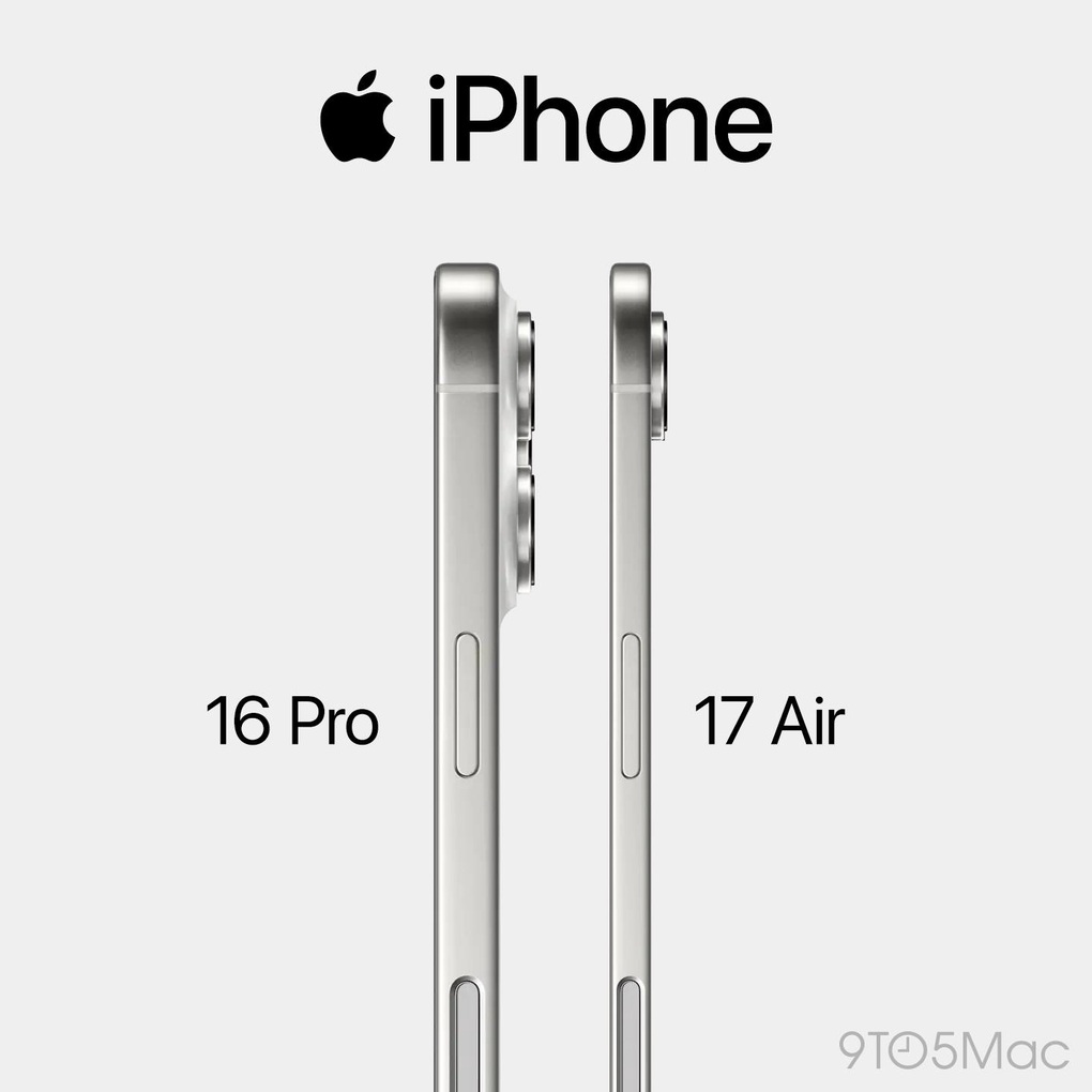 Lộ thông tin đáng thất vọng về iPhone 17 Pro và 17 Air - 2