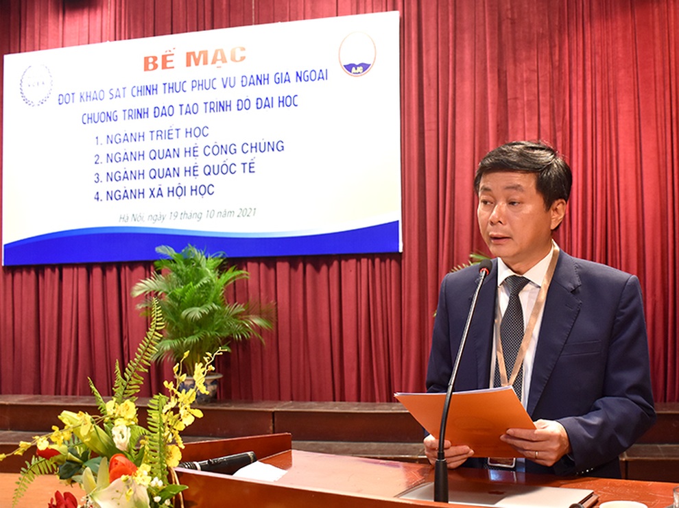 Hoàn tất khảo sát đánh giá ngoài tại Học viện Báo chí và Tuyên truyền - 4 Hoàn tất khảo sát đánh giá ngoài tại Học viện Báo chí và Tuyên truyền - 4