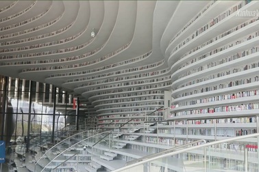 Mê mẩn thư viện ấn tượng ở Trung Quốc