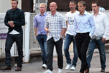 Những tấm hình độc về “thế hệ vàng” của Man Utd