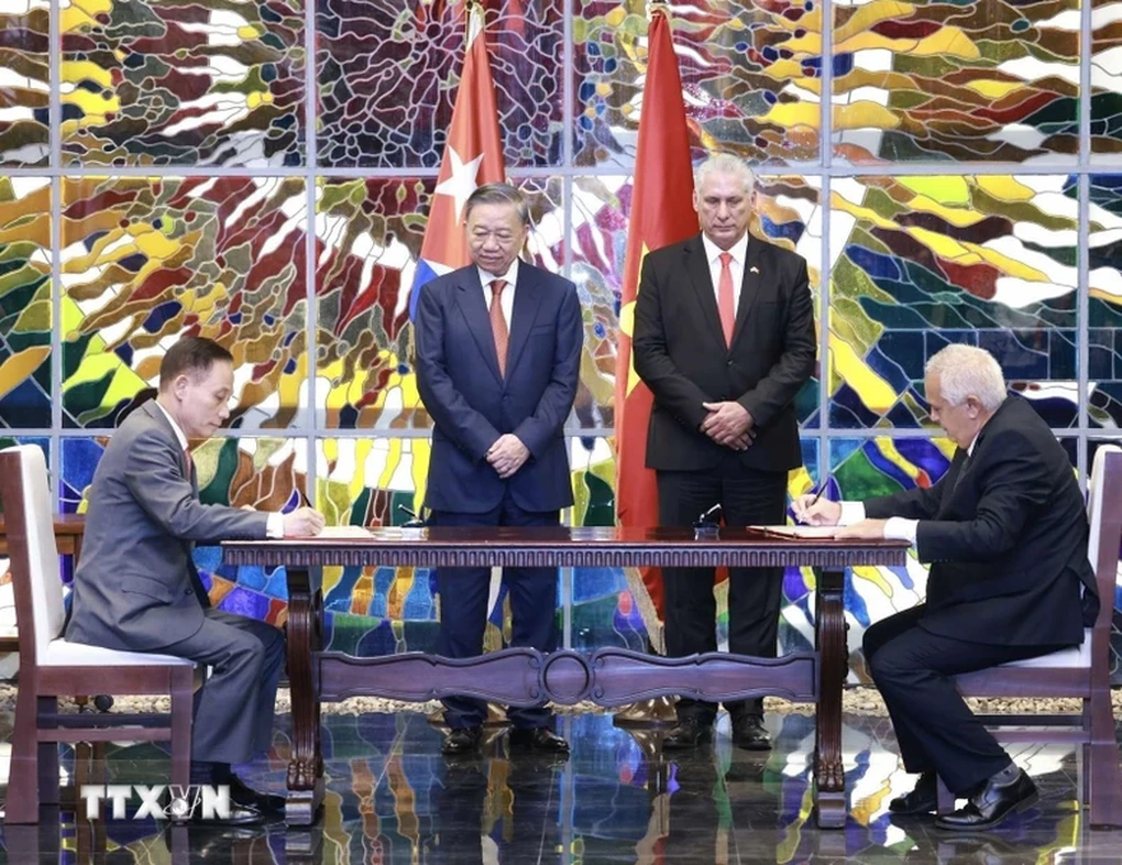 Tổng Bí thư, Chủ tịch nước Tô Lâm hội đàm với Bí thư thứ nhất, Chủ tịch Cuba - 6 Tổng Bí thư, Chủ tịch nước Tô Lâm hội đàm với Bí thư thứ nhất, Chủ tịch Cuba - 6
