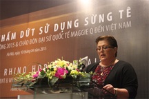 Đưa chó nghiệp vụ huấn luyện từ Mỹ về Việt Nam để bảo vệ tê giác