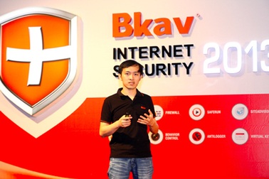 Phần mềm Bkav 2013 tạo bàn phím ảo để nhập liệu quan trọng