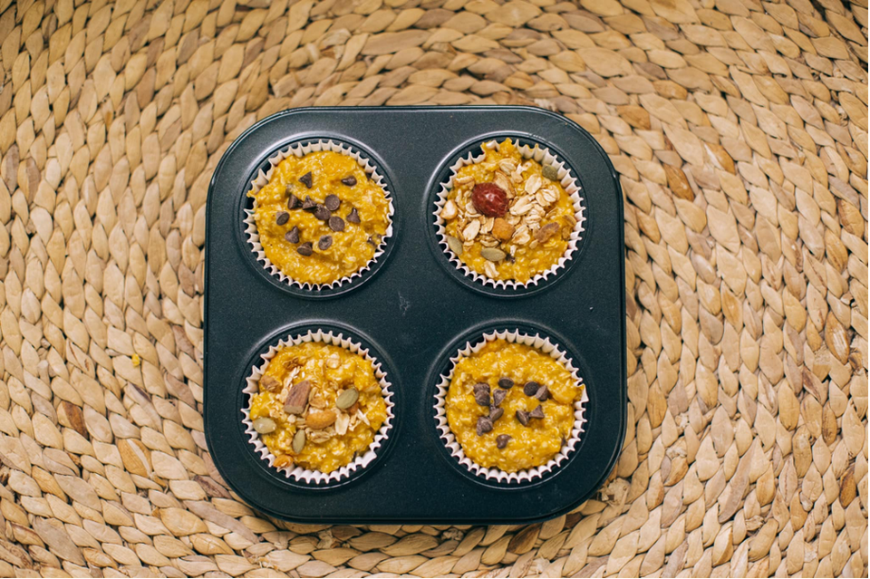 Công thức làm bánh muffin yến mạch dinh dưỡng không lo tăng cân - 1 Công thức làm bánh muffin yến mạch dinh dưỡng không lo tăng cân - 1