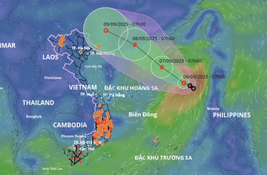 Bão Tapah sắp hình thành ảnh hưởng thế nào đến nước ta? - 1 Bão Tapah sắp hình thành ảnh hưởng thế nào đến nước ta? - 1