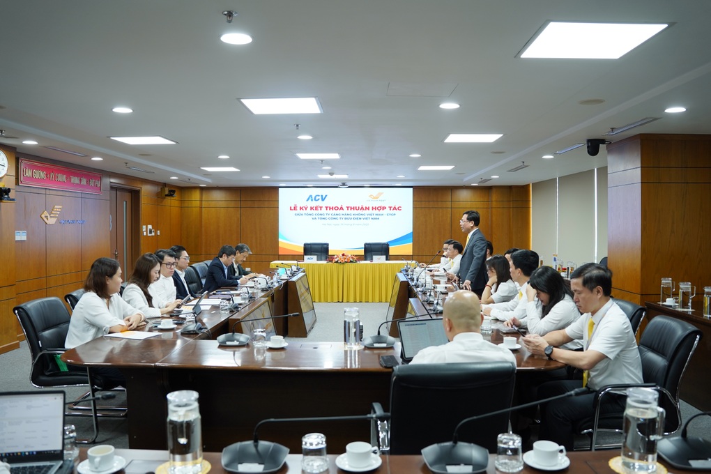 Bưu điện Việt Nam và Cảng Hàng không ký kết thỏa thuận hợp tác - 2 Bưu điện Việt Nam và Cảng Hàng không ký kết thỏa thuận hợp tác - 2