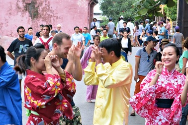 Giao lưu văn hóa Hội An - Nhật Bản cùng gửi thông điệp vì môi trường