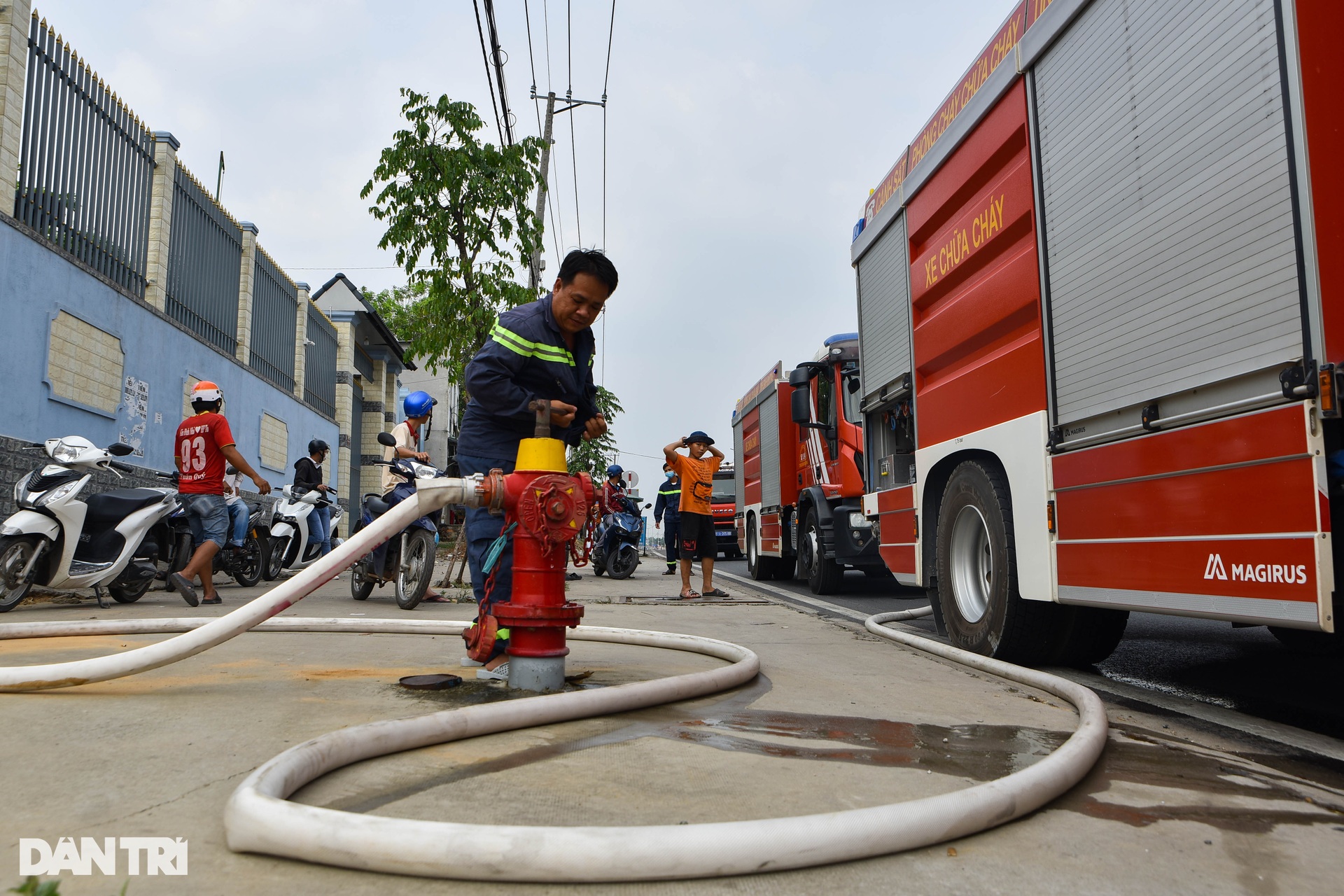 Bên trong nhà xưởng nệm mút cháy lớn tại Bình Dương - 6 Bên trong nhà xưởng nệm mút cháy lớn tại Bình Dương - 6