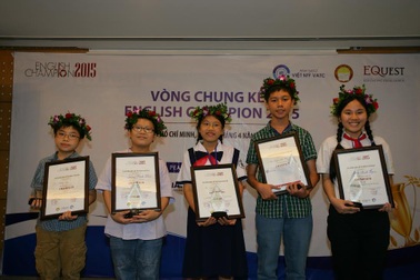 Chung kết English Champion 2015: Chiến thắng thuộc về những thí sinh bản lĩnh