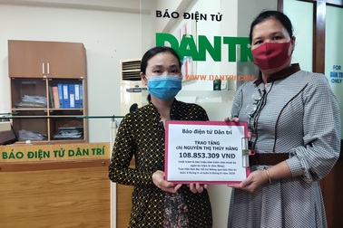 Bạn đọc Dân trí giúp gia đình có hai con bệnh "hiểm" hơn 108 triệu đồng