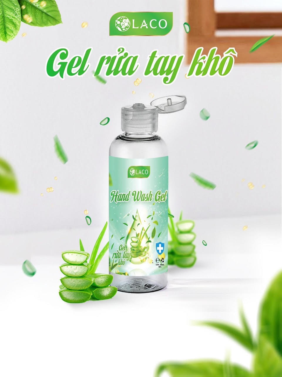 Công ty TNHH Dược phẩm Xanh ĐT sản xuất nước rửa tay khô Laco Hand Wash Gel - 5 Công ty TNHH Dược phẩm Xanh ĐT sản xuất nước rửa tay khô Laco Hand Wash Gel - 5