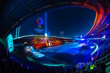 Bữa tiệc ánh sáng mãn nhãn tại lễ khai mạc SEA Games 33