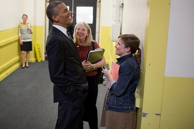 Những khoảnh khắc “hậu trường” giản dị của cựu Tổng thống Obama