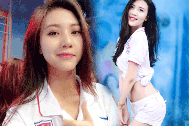 Hot girl "Nóng cùng World Cup" thay đổi ngoạn mục sau 4 năm