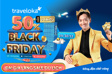 Những điểm đến vừa "hot" vừa giảm giá đậm cuối năm trên Traveloka Black Friday
