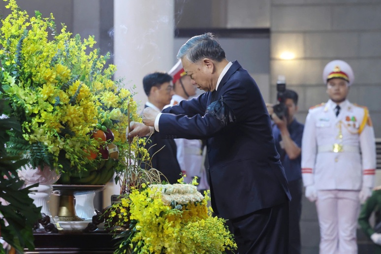 Lễ truy điệu nguyên Chủ tịch nước Trần Đức Lương