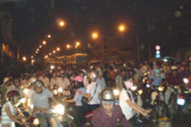 Mất điện là… tắc đường 