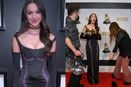 Ngôi sao 19 tuổi Olivia Rodrigo đánh rơi gãy kèn vàng Grammy