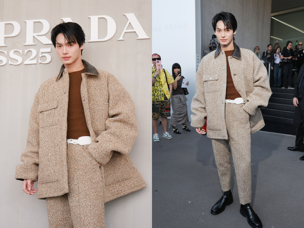 Sao nam Cõng anh mà chạy bất ngờ tham dự show Prada tại Ý - 4 Sao nam Cõng anh mà chạy bất ngờ tham dự show Prada tại Ý - 4