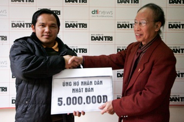 Công ty Tư vấn Du học IEC Quốc Anh ủng hộ nhân dân Nhật Bản