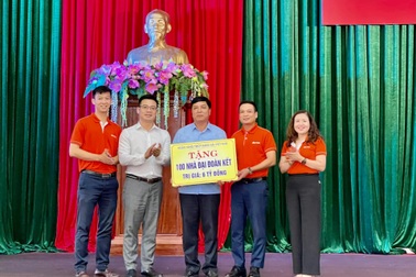 MSB bàn giao 100 căn nhà Đại đoàn kết cho hộ nghèo tỉnh Thanh Hóa