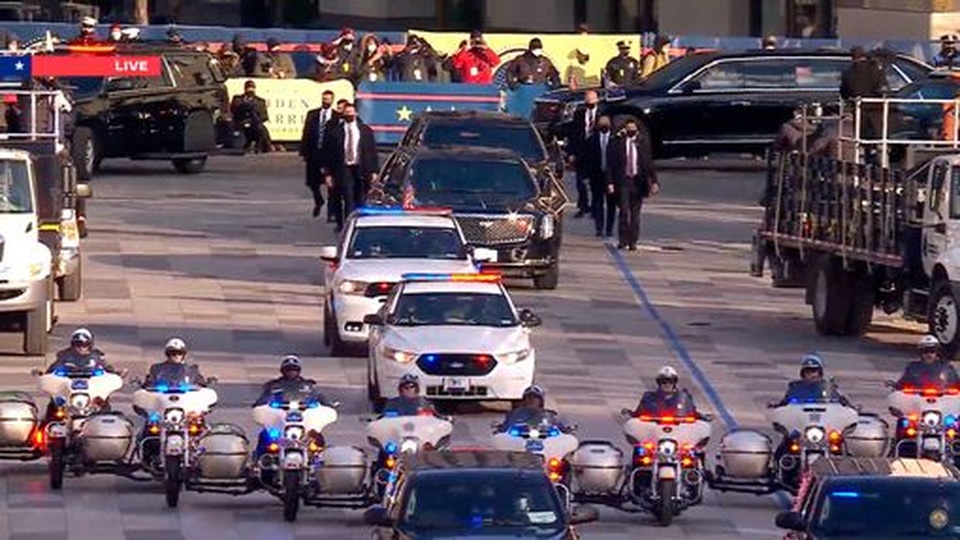 Soi cận cảnh dàn xe bọc thép hùng hậu trong ngày ông Biden nhậm chức - 17 Soi cận cảnh dàn xe bọc thép hùng hậu trong ngày ông Biden nhậm chức - 17