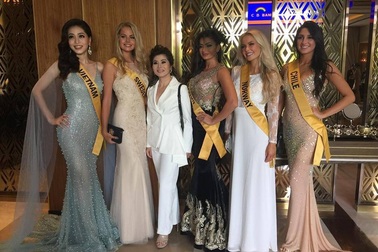 Ngắm nhan sắc của Á hậu Bùi Phương Nga và các thí sinh Hoa hậu hòa bình thế giới 2018