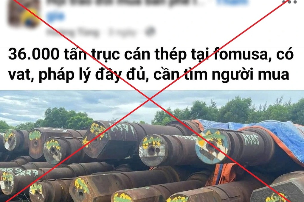 Formosa Hà Tĩnh bác tin rao bán 36.000 tấn trục cán thép - 1