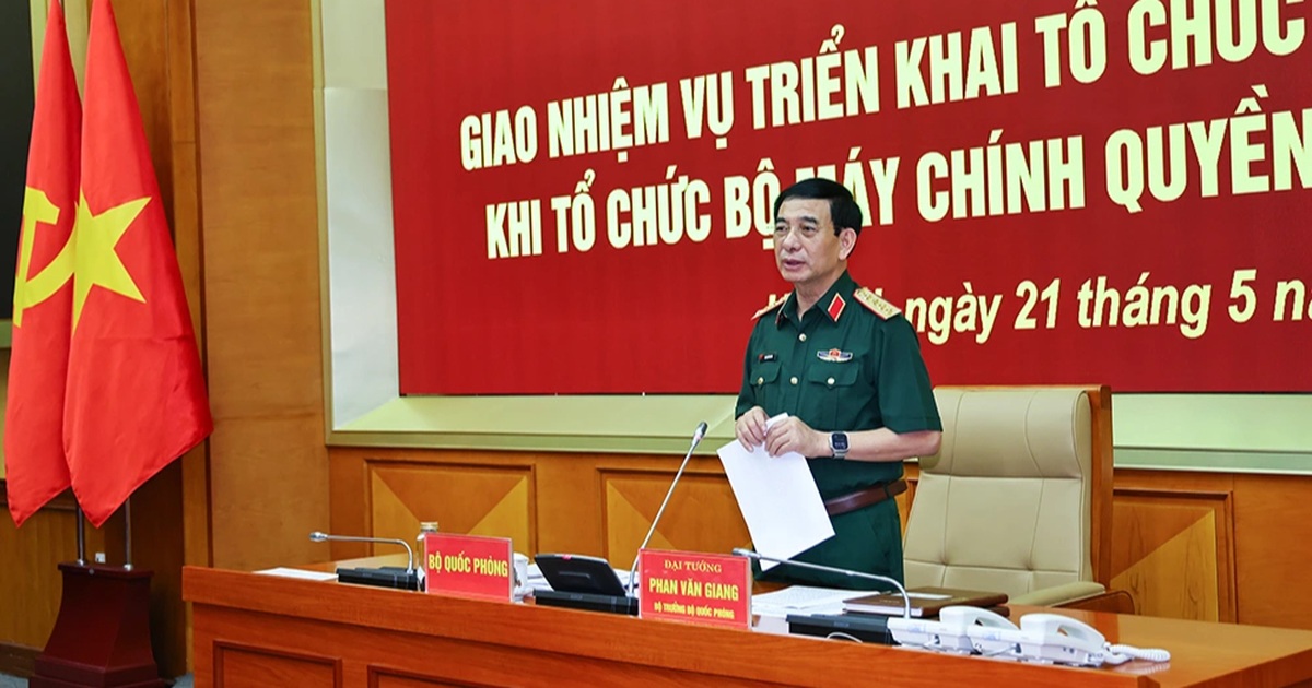 Bộ Quốc phòng sắp xếp lực lượng quân sự phù hợp bộ máy chính quyền 2 cấp