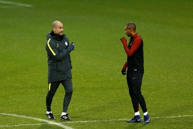 Man City thoải mái trong buổi tập cuối trước trận gặp Monaco