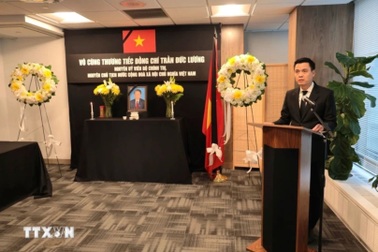 Lễ viếng, mở sổ tang nguyên Chủ tịch nước Trần Đức Lương tại LHQ và nhiều nước