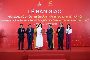 Vingroup bàn giao mặt bằng Trung tâm Triển lãm Việt Nam nhân dịp kỷ niệm ngày Quốc khánh