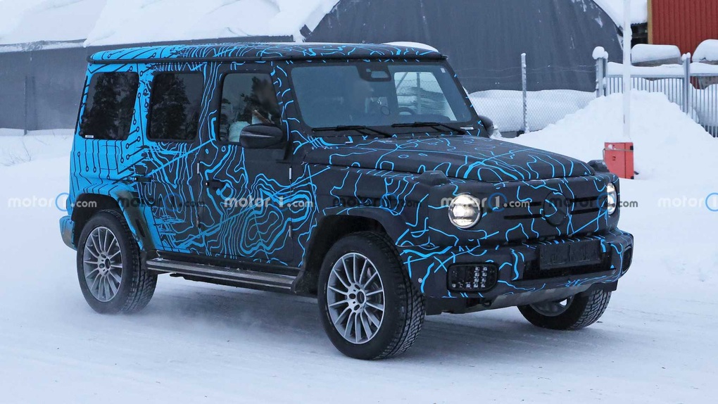 Mercedes-Benz EQG lộ diện trên đường thử, là bản thuần điện của G-Class - 9 Mercedes-Benz EQG lộ diện trên đường thử, là bản thuần điện của G-Class - 9