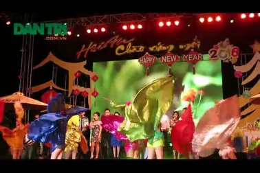 Dạ hội chào năm mới 2016 ở Hội An
