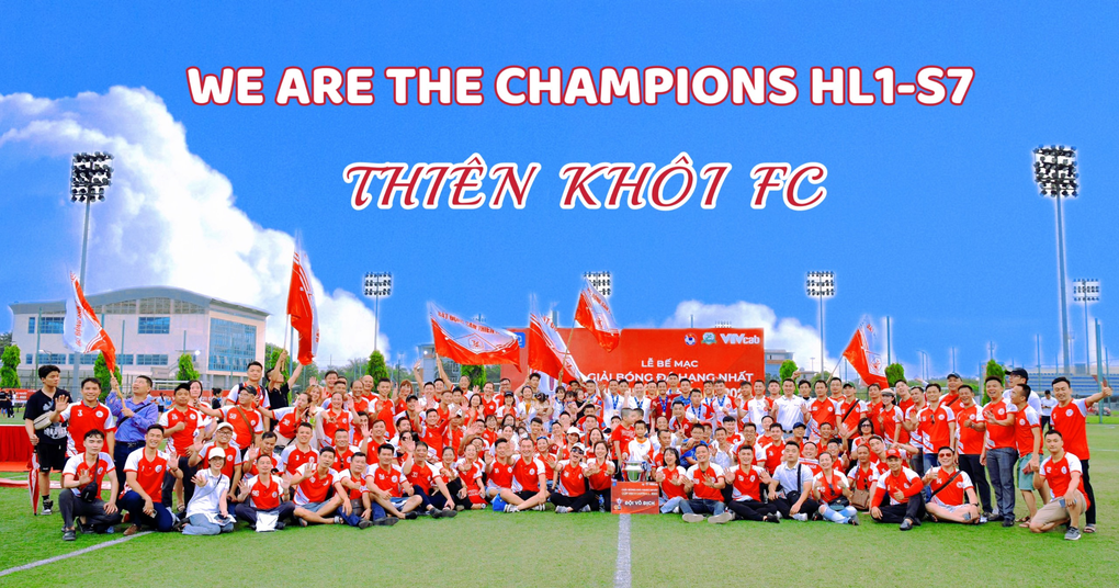 Thiên Khôi FC vô địch giải hạng nhất cúp Vietfootball 2023 - 2 Thiên Khôi FC vô địch giải hạng nhất cúp Vietfootball 2023 - 2
