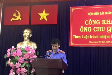 Viện KSND TPHCM xin lỗi người bị oan sai.