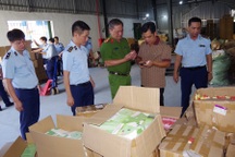 Phát hiện một công ty gia công sản phẩm thuốc lá điện tử không rõ nguồn gốc