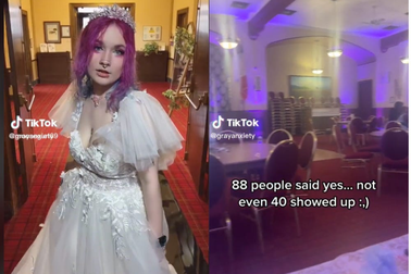 Cô dâu chú rể bật khóc nức nở khi quá nửa khách mời không đến dự đám cưới