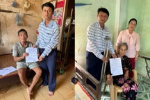 Cán bộ vượt sông, băng đồi "mang thủ tục hành chính" đến tận nhà dân