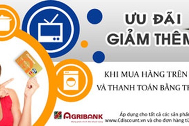 Mua hàng trực tuyến giá rẻ với thẻ Agribank MasterCard