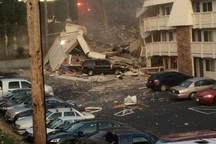 Mỹ: Nổ khí gas, một góc khách sạn bị phá hủy